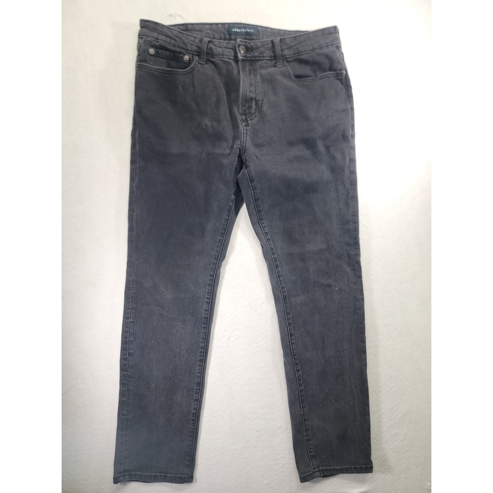 Aeropostale Men's 34x31 (tag 34x32)‎ jeans: Slim fit, Black Wash Stretch Denim